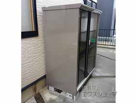 の物置・屋外倉庫 ナイソーシスター　1320×720×1603（KMW-137D） KMW-137D 施工例