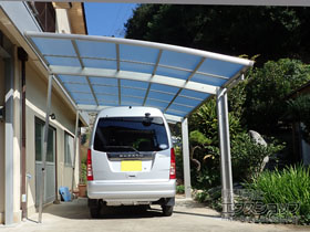 のカーポート レイナポートグラン　積雪〜20cm対応 施工例
