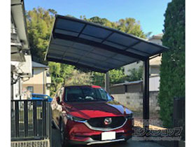 のカーポート ネスカR (ラウンドスタイル) 積雪〜20cm対応 施工例