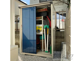 の物置・屋外倉庫 グランプレステージジャンプ 1120×650×1600（GP-116B-T） GP-116B-T-DB 施工例