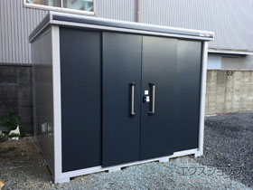 の物置・屋外倉庫 エルモ 一般型 2570×2220×2117 LMD-2522-SM 施工例