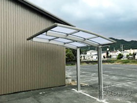 のサイクルポート・駐輪場 プレシオスポート ミニ 積雪〜20cm対応 施工例