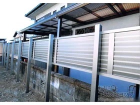LIXIL(���N�V��)�̃t�F���X�E��E�� �v���X�^�t�F���X 8�^ �����[�o�[ �A���~���i���g�p�i�p�l��1�i�j �{�H��