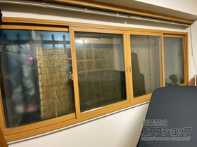 の二重窓（内窓） インプラス ダストバリア仕様 引違い窓 4枚建 施工例