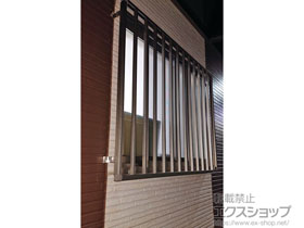 の面格子・窓格子 アルミ面格子 たて格子 施工例