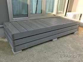 名古屋市引取限定　樹ら楽ステージ　8LDA10SY クリエダーク　2ケース クリエダークAの樹ら楽ステージの施工例一覧 | ウッドデッキなら
