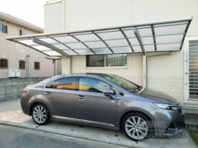 のカーポート プレシオスポート 積雪〜20cm対応 施工例