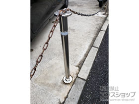 スペースガード 車止めポールの施工例一覧 お問い合わせ商品ならエクスショップ