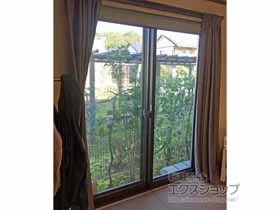 LIXIL リクシル(トステム)の内窓（二重窓・二重サッシ） インプラス ダストバリア仕様 引違い窓 2枚建 施工例