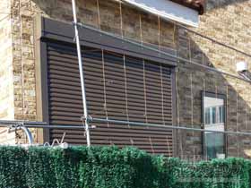 のガレージシャッター 【特注】リフォームシャッター 手動式 標準タイプ 施工例