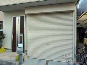 のガレージシャッター プラテアII スチールタイプ 手動式 施工例