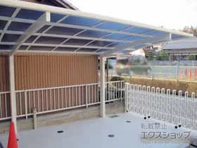 YKKAPのカーポート レイナポートグラン　積雪～20cm対応 施工例
