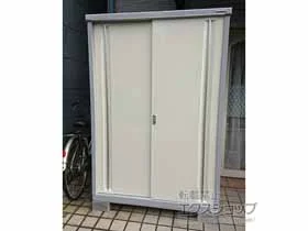 イナバの物置・収納・屋外倉庫 シンプリー 一般型 1320×755×1903（MJX-137EP） MJX-137EP-FW 施工例