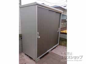 の物置・屋外倉庫 エスモ 一般型 1950×900×1959（ESE-1909A） ESE-1909A-DW 施工例