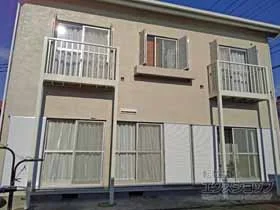 LIXIL リクシル(トステム)のバルコニー・ベランダ ビューステージHスタイル 縦太格子 単体 柱建て式 施工例