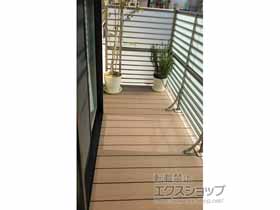 のウッドデッキ 樹ら楽ステージ 施工例