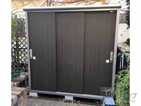 の物置・屋外倉庫 エスモ 一般型 1950×900×1959 ESE-1909A-DW 施工例