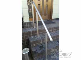 のフェンス・柵 パルトナーUDフェンス1型（手すり）笠木のみタイプ 施工例