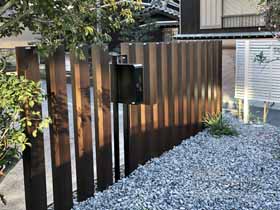 のフェンス・柵 ルシアス アクセントポール1型 施工例