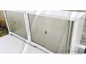 の物置・屋外倉庫 ファミリー物置 ダシーレスリム SRS-1209 SRS-1209-TGY 施工例