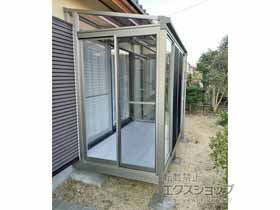 のテラス囲い・サンルーム サニージュ F型 床納まり ランマ無 積雪〜20cm対応 施工例