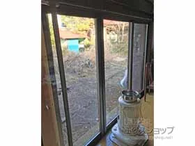 LIXIL リクシル(トステム)の内窓（二重窓・二重サッシ） インプラス ダストバリア仕様 引違い窓 2枚建 施工例