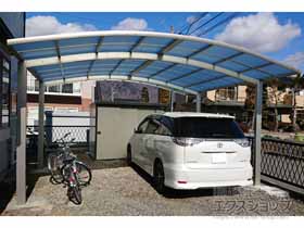 のカーポート レイナツインポートグラン　積雪〜20cm対応 施工例