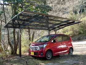 のカーポート プレシオスポート 積雪〜20cm対応 施工例