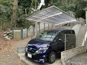 YKKAPのカーポート レイナポートグラン　積雪～20cm対応 施工例