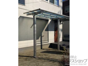 YKKAPのテラス屋根 エフルージュグランZERO テラスタイプ 積雪〜20cm対応 施工例