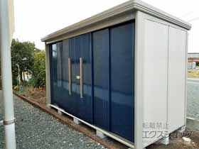 の物置・屋外倉庫 Mr.ストックマンダンディ 一般型 3600×1590×2110 ND-3615-DB 施工例