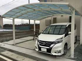 YKKAPのカーポート レイナツインポートグラン　積雪～20cm対応 施工例