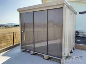 の物置・屋外倉庫 Mr.ストックマンダンディ 一般型 2348×2290×2110（ND-2322） ND-2322-B 施工例