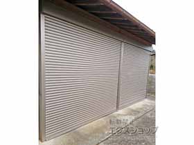 のガレージシャッター ガレージシャッタークワトロ 電動式 外部付タイプ *連窓仕様 施工例