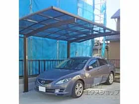 YKKAPのカーポート レイナポートグラン 積雪～20cm対応 施工例