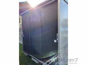 の物置・屋外倉庫 エスモ 一般型 2100×900×1959（ESE-2109A） ESE-2109A-DW 施工例