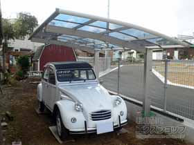 のカーポート プレシオスポート 積雪〜20cm対応 施工例