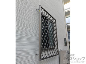 の面格子・窓格子 アルミ面格子 ヒシクロス 施工例