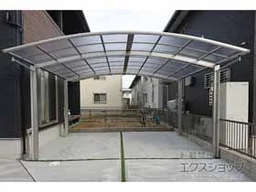 YKKAPのカーポート レイナツインポートグラン　積雪～20cm対応 施工例