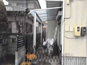 のテラス屋根 ソラリア R型 テラスタイプ 単体 積雪〜20cm対応 施工例