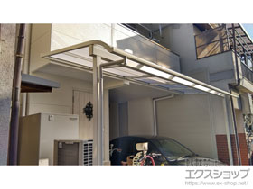 のテラス屋根 スピーネ R型 テラスタイプ 単体 積雪〜20cm対応 施工例