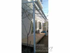 のテラス屋根 ソラリア F型 テラスタイプ 単体 積雪〜20cm対応 施工例