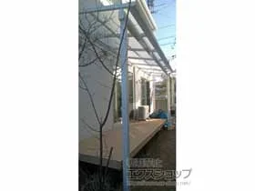 YKKAPのテラス屋根 ソラリア F型 テラスタイプ 単体 積雪～20cm対応 施工例