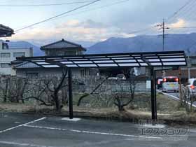 のカーポート プレシオスポート 積雪〜20cm対応 施工例