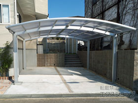のカーポート レイナツインポートグラン　積雪〜20cm対応 施工例