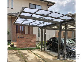 のカーポート フーゴA (アーチスタイル) 積雪〜20cm対応 施工例