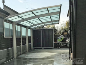 のカーポート レイナポートグラン 延長　積雪〜20cm対応 施工例