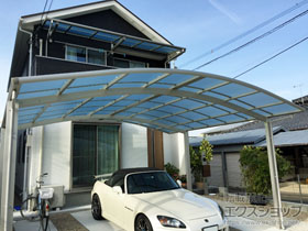 のカーポート レイナツインポートグラン　積雪〜20cm対応 施工例