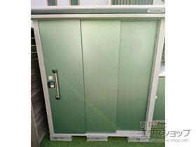 の物置・屋外倉庫 エルモ 一般型 1870×1170×2121（LMD-1811） LMD-1811-EG 施工例