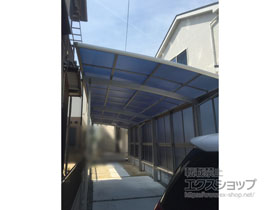 のカーポート レイナポートグラン 縦連棟 積雪〜20cm対応 施工例